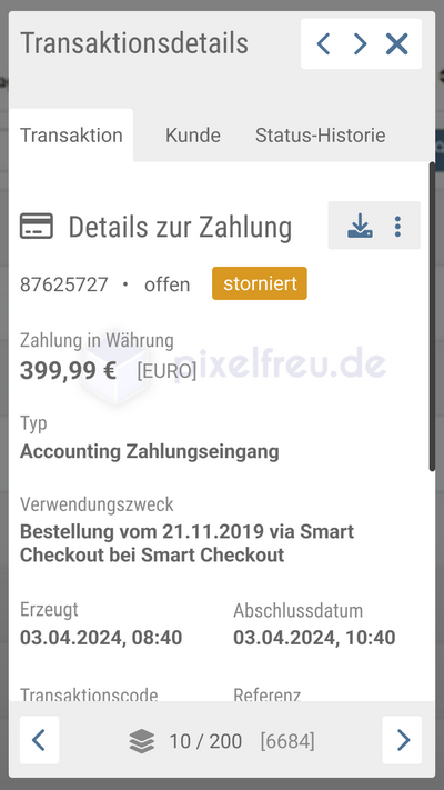 UX/UI-Design für eine verbesserte Detailansicht eines Dashboards